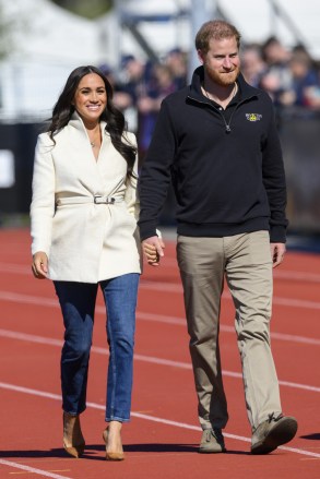 Prince Harry of Sussex, Duchess of Megan April 17, 2022 Invictus Games 5th Edition, Invictus Games Stadium, Zuider Park, The Hague, Netherlands-April 17, 2022