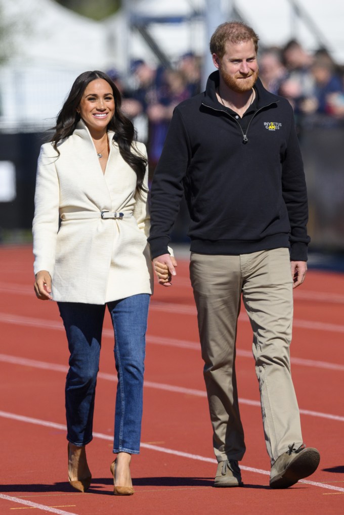 Prince Harry & Duchess Meghan At The 2022 Invictus Games