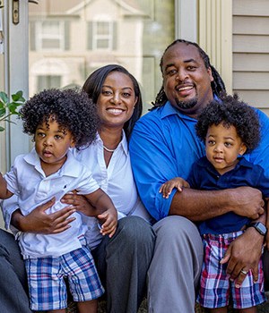 Jennifer Carroll Foy & her family