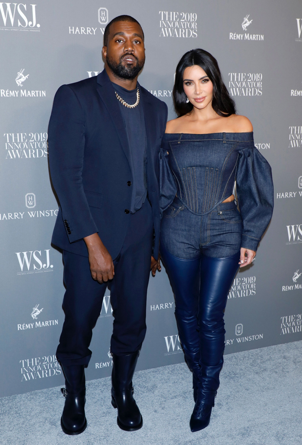 Kim Kardashian and Kanye West