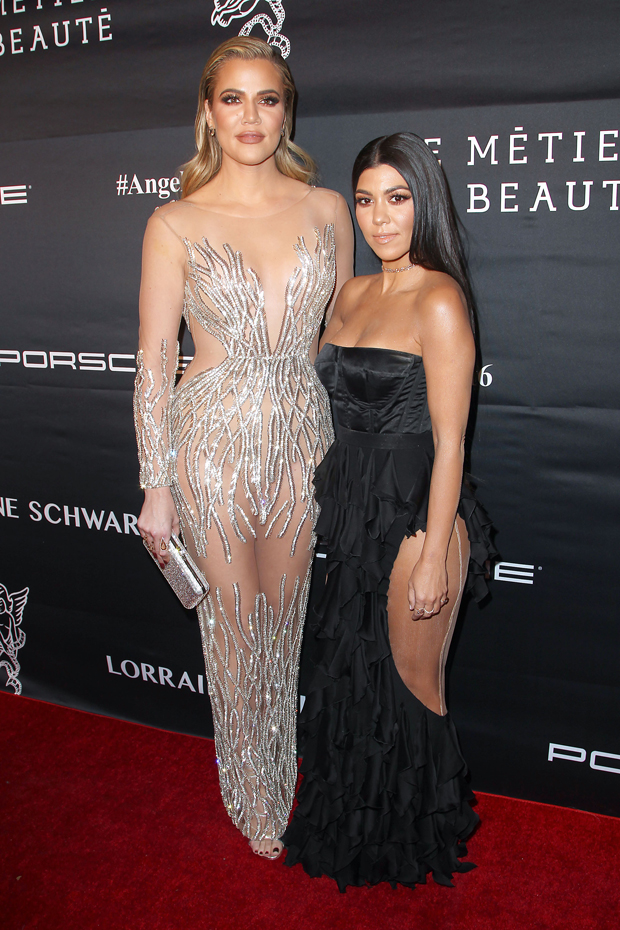 Kourtney and Khloe Kardashian 