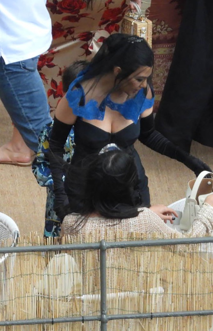 Kourtney Kardashian In Italy