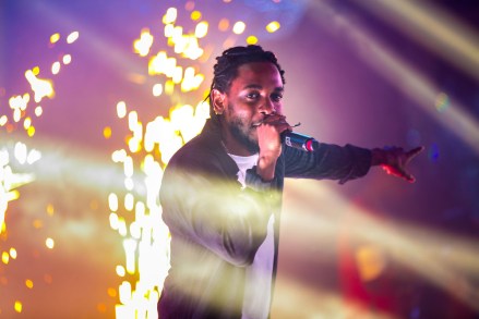 Véspera de Ano Novo de Kendrick Lamar na boate Drai's, Las Vegas, Nevada, EUA - 31 de dezembro de 2016