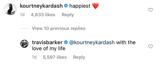 Kourtney Kardashian, Travis Barker