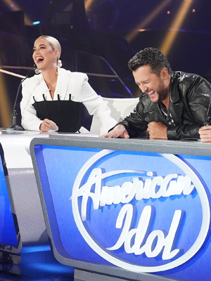 Katy Perry and Luke Bryan