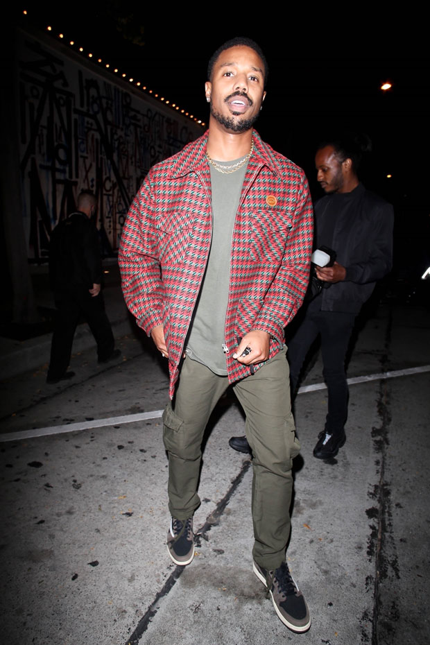 SPOTTED: Drake & Michael B. Jordan Courtside in Dior Men – PAUSE