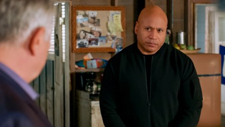 "The Noble Maidens" - Pictured: LL COOL J (Special Agent Sam Hanna).  Callen and the team discover that Anna is being held by a group with ties to Anna's upbringing and must rescue her before she can be sent back to Russia.  Admiral Kilbride also makes Nell a serious offer to consider, on NCIS: LOS ANGELES, Sunday, April 4 (9:00-10:00 PM, ET/PT) on the CBS Television Network.  Photo: Screen Grab/CBS ©2021 CBS Broadcasting, Inc.  All rights reserved.