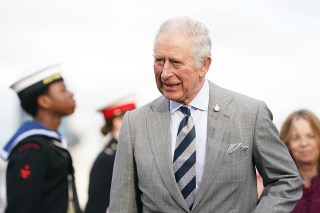 Prince Charles during his visit to the Historic Dockyard Chatham in Kent, two days before the 2022 season opening, to see some of the Dockyard's flagship projects
Prince Charles visits the Historic Dockyard, Chatham, Kent, UK - 02 Feb 2022