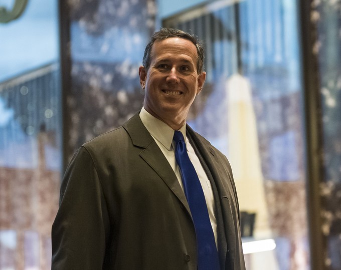 Rick Santorum At Trump Tower
