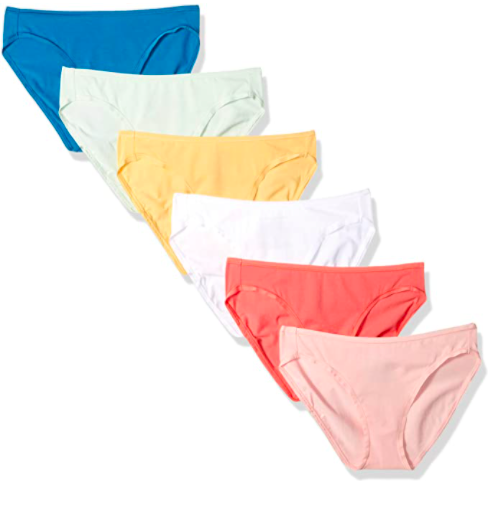 K-CHEONY Women's Cotton Underwear High Waist Stretch Briefs Breathable Soft Panties