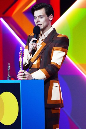 Harry Styles
41st BRIT Awards, Show, The O2 Arena, London, UK - 11 May 2021