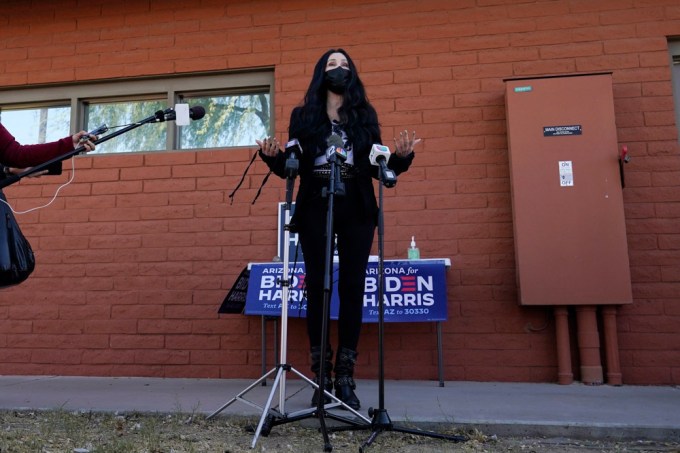 Cher Campaigning For Joe Biden In 2020