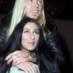 Gregg Allman and Cher in London, Britain - 1977