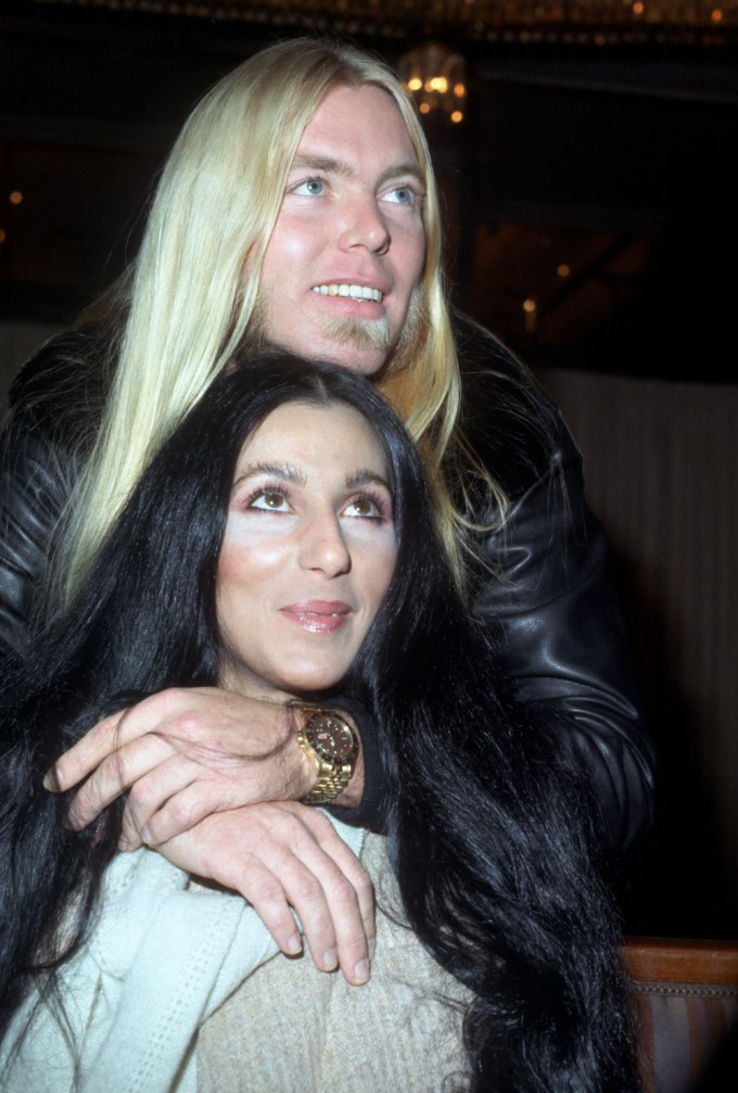 Gregg Allman & Cher In London In 1977
