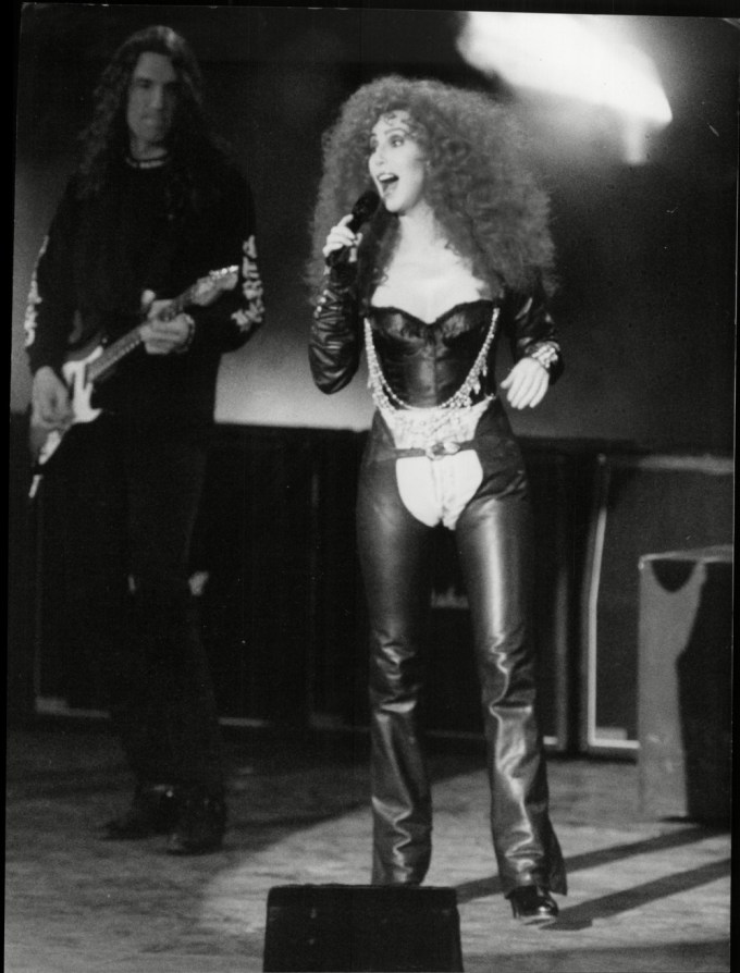 Cher At Euro Disney In 1992.
