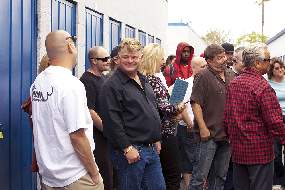 Editorial use only. No book cover usage.Mandatory Credit: Photo by Cinema Vehicle Services/Kobal/Shutterstock (5883371h)Dan DotsonStorage Wars - 2010Cinema Vehicle ServicesUSATelevisionTv Classics