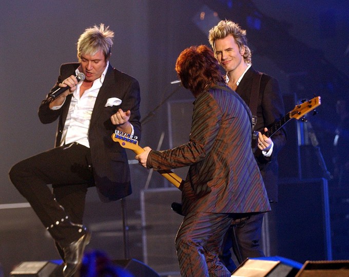 Duran Duran Performs At The 2004 BRIT Awards
