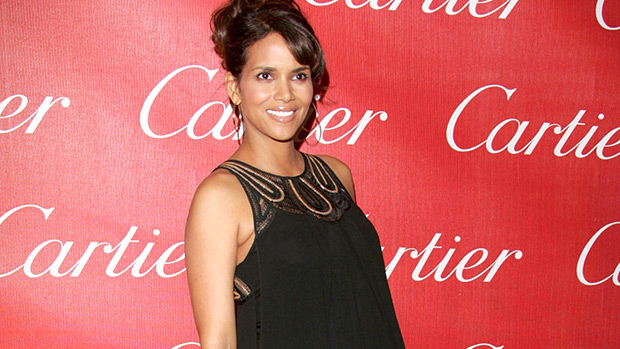 Halle Berry S Mother S Day Throwback Photo See Her Pregnancy Pic Hollywood Life