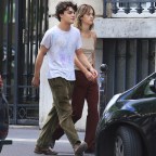 Jack Depp and his new girlfriend Camille Jansen strolling in Paris