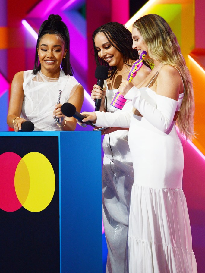 Little Mix Accepts Their Award