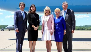 Jennifer Garner and Jill Biden