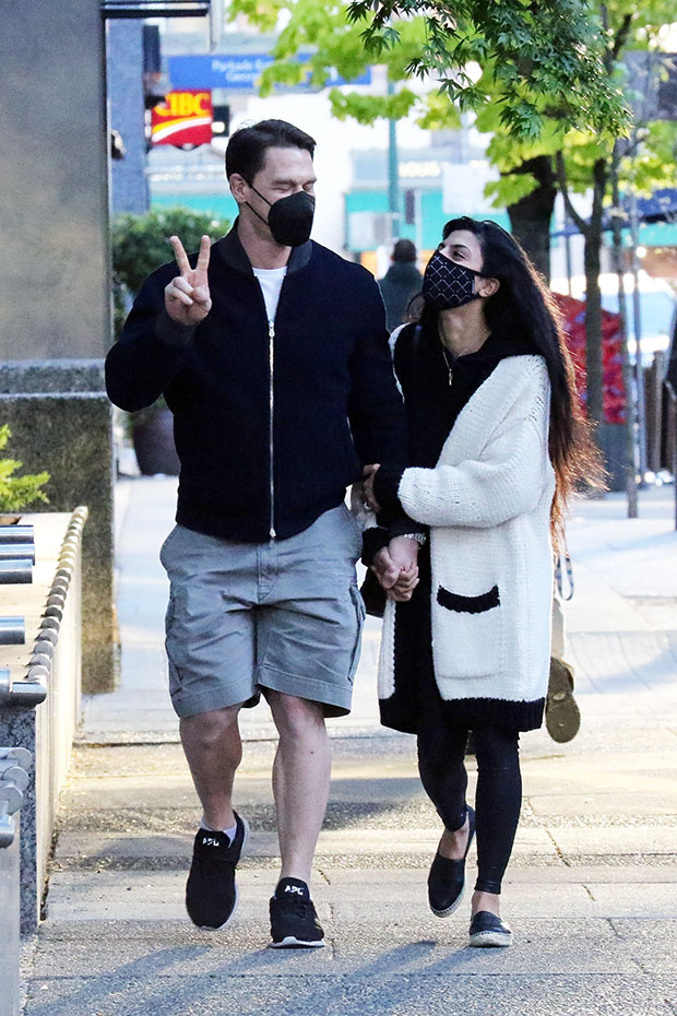 John Cena & Wife Shay Shariatzadeh Seen On Romantic Walk In Vancouver –  Hollywood Life