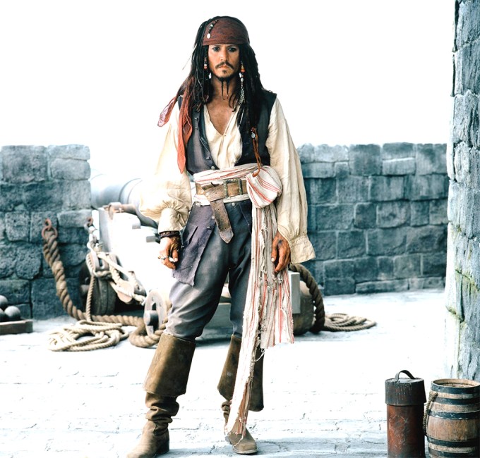Johnny Depp in ‘Pirates of the Caribbean’