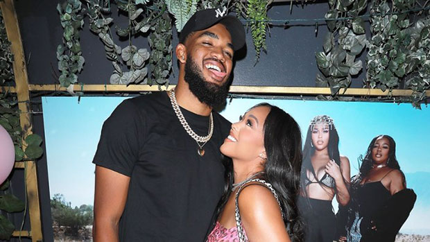 Jordyn Woods In High Slit Dress With Karl-Anthony Towns: Photos – Hollywood  Life