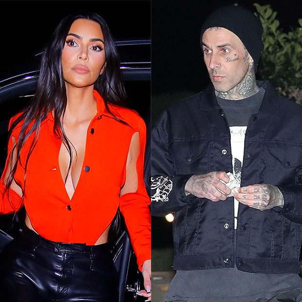 Kim Kardashian & Travis Barker