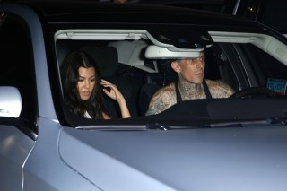 West Hollywood, CA  - Kourtney Kardashian and Travis Barker are seen leaving Jaden Hossler’s concert at the Roxy in West Hollywood. Kourtney appeared a little camera shy as she attempted to lay low while the two drove off together from the venue.

Pictured: Kourtney Kardashian, Travis Barker

BACKGRID USA 17 JULY 2021 

BYLINE MUST READ: ALEXJR / BACKGRID

USA: +1 310 798 9111 / usasales@backgrid.com

UK: +44 208 344 2007 / uksales@backgrid.com

*UK Clients - Pictures Containing Children
Please Pixelate Face Prior To Publication*