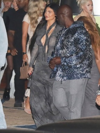 Malibu, CA - The Kardashians leave the 818 Tequila party at SoHo House in Malibu, CA. Photo: Kylie jennerBACKGRID USA AUGUST 18, 2022 USA: +1 310 798 9111 / usasales@backgrid.comUK: +44 208 344 2007 / uksales @backgrid .com *UK Customers - Images With Children Please highlight faces before publishing *
