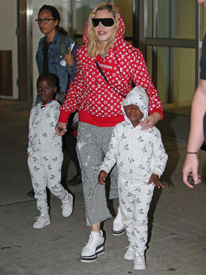 Madonna and twins