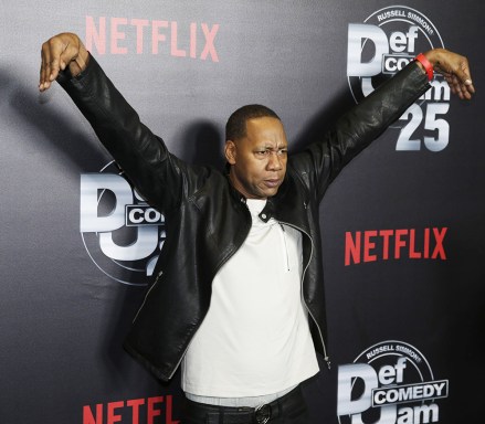 Mark Curry
Def Comedy Jam 25th anniversary celebration, Beverly Hills, USA - 10 Sep 2017
US comedian Mark Curry arrives for the Def Comedy Jam 25 special event at the Beverly Hilton in Beverly Hills, California, USA, 10 September 2017.