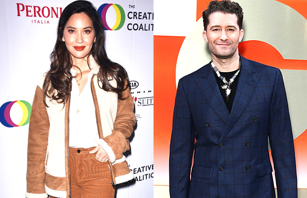 Olivia Munn and Matthew Morrison