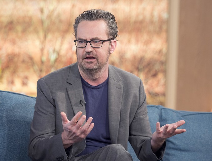 Matthew Perry Appears on ‘This Morning’