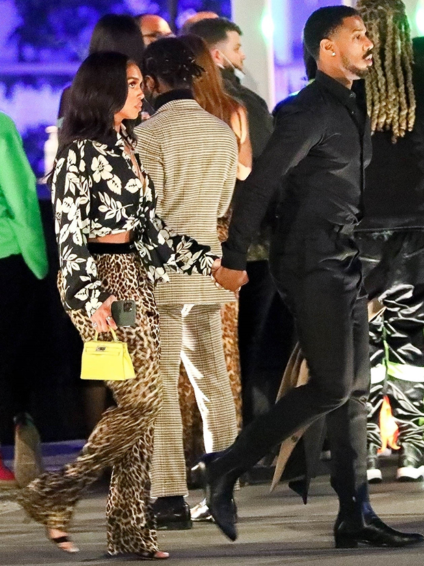 Michael B Jordan And Lori Harvey Holds Hands At Drakes Bbmas After Party