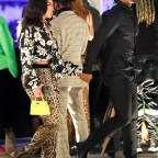 *EXCLUSIVE* Micheal B Jordan and Lori Harvey hold hands while leaving Drake's Billboard after-party