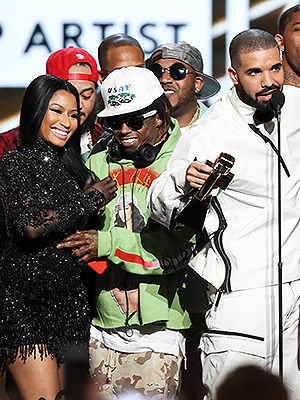 Nicki Minaj Releases 'Seeing Green' With Drake & Lil' Wayne – Hollywood Life