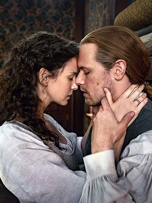 Sam heughan Caitriona balfe