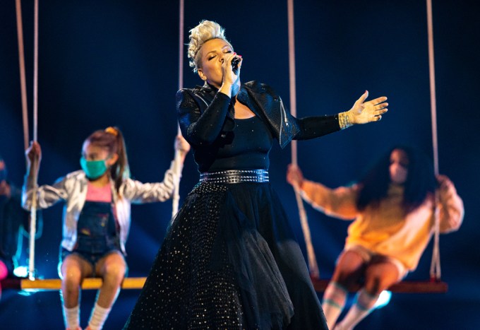 Pink performs at the Billboard Music Award