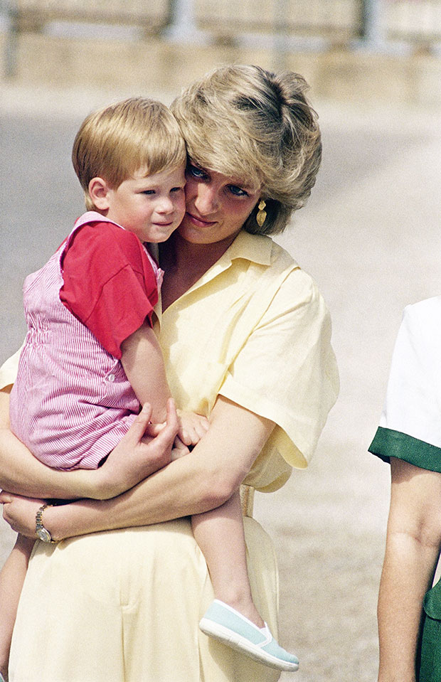 Prins Harry og prinsesse Diana