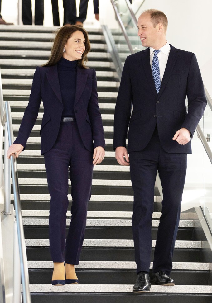 Prince William & Kate Middleton Arrive In Boston