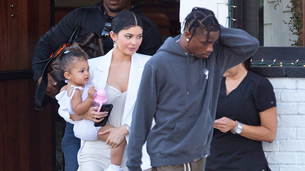 Kylie Jenner and Stormi Go for a Stroll in Matching Fendi