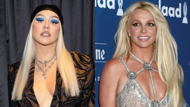 christina aguilera and britney spears
