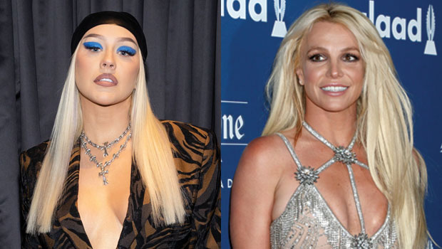 christina aguilera and britney spears