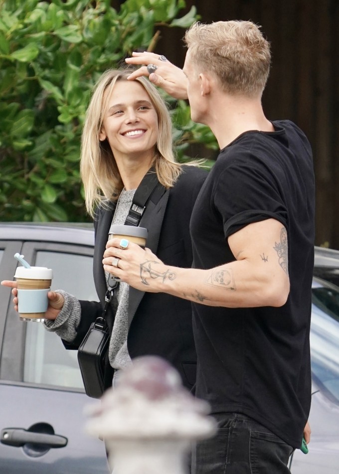 Cody Simpson & Marloes Stevens Grab Coffee