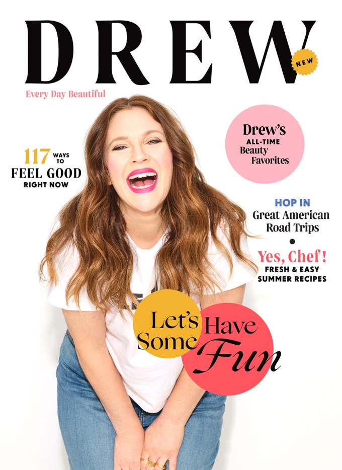 Drew Barrymore launches magazine ‘DREW’