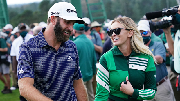 Paulina Gretzky Kisses Dustin Johnson For His Birthday While In Bikini Hollywood Life