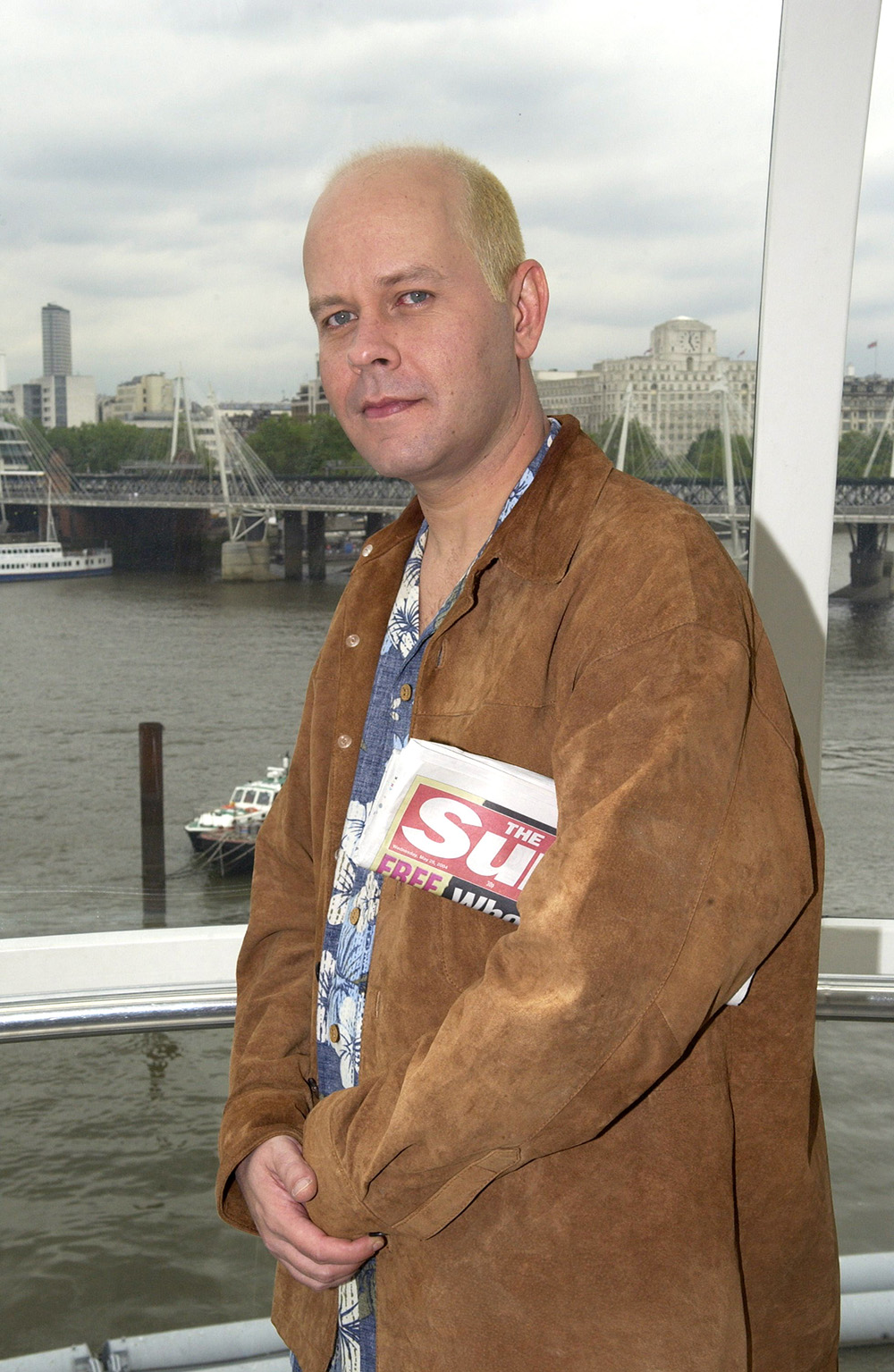 JAMES MICHAEL TYLER WHO PLAYED GUNTHER IN 'FRIENDS' TV ANNOUNCING THE DVD RELEASE OF THE FINAL SERIES, LONDON, BRITAIN - 26 MAY 2004