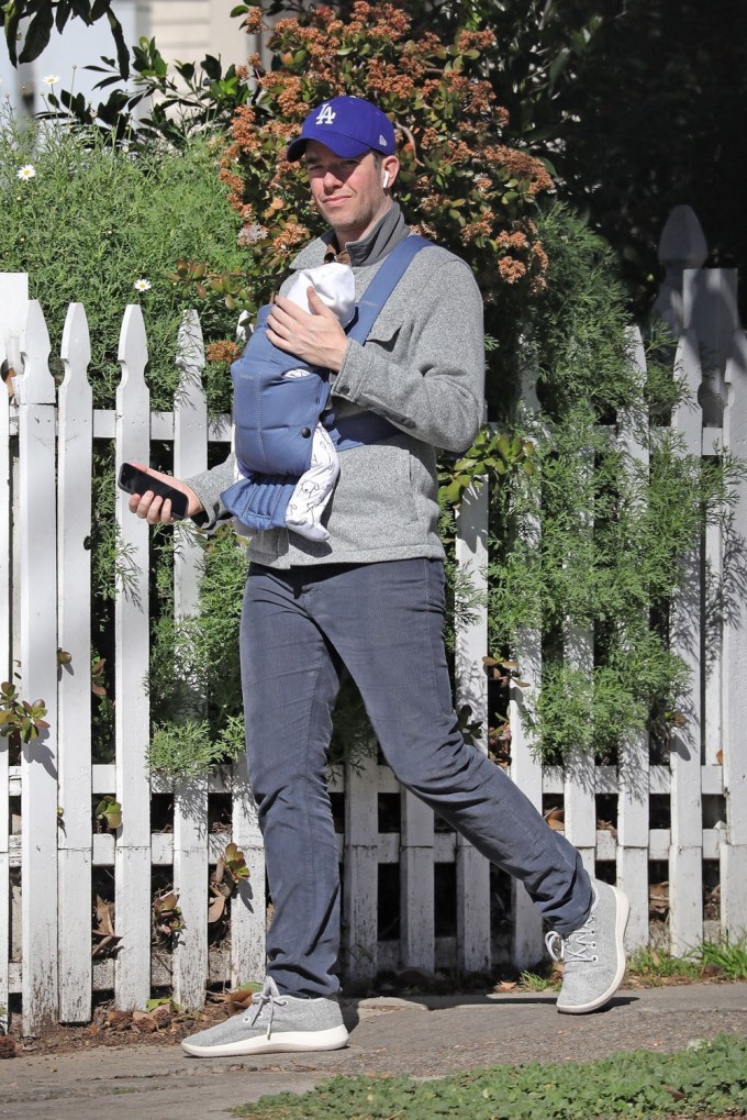 John Mulaney Takes Baby Malcolm For A Walk